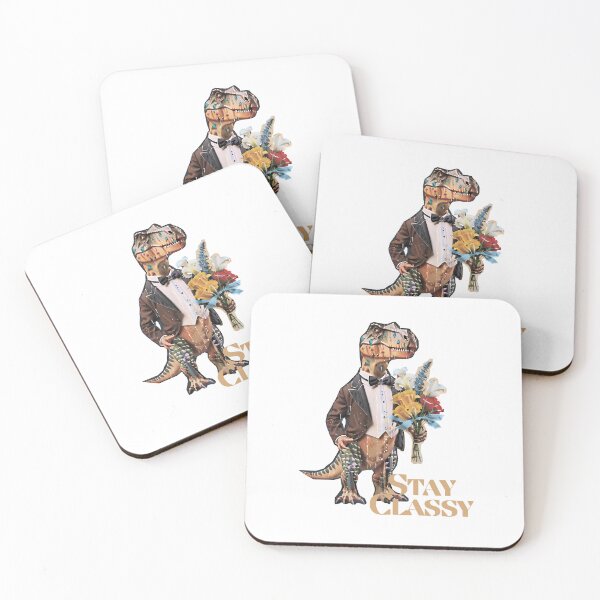 Item preview, Stay Classy Dinosaur T-Rex designed and sold by ALWYJEUN.