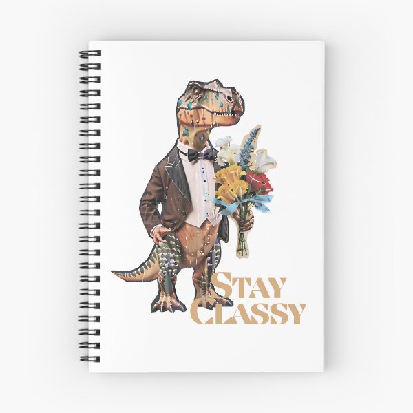 Item preview, Stay Classy Dinosaur T-Rex designed and sold by ALWYJEUN.