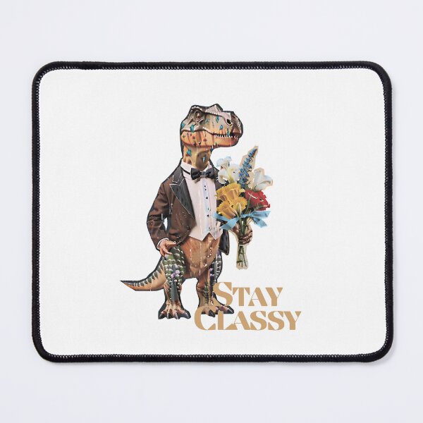 Item preview, Stay Classy Dinosaur T-Rex designed and sold by ALWYJEUN.
