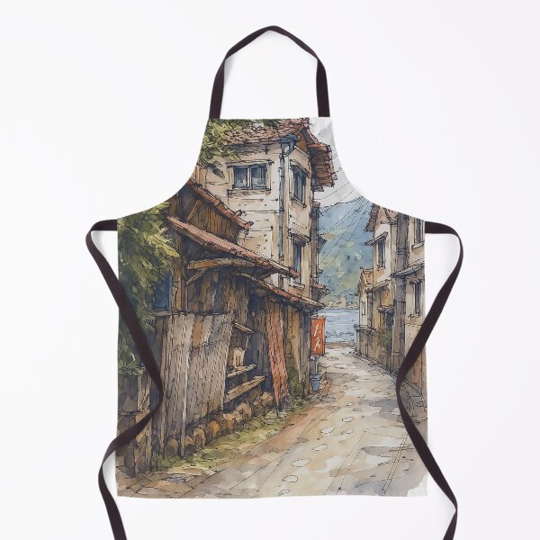 Item preview, Whispers of Ancient Alleyways: A Rural Village Awakens designed and sold by Proyava.Art.