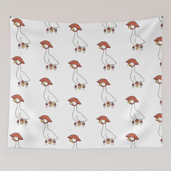 Item preview, Mushroom cottage silly goose designed and sold by Doctor Michaela.