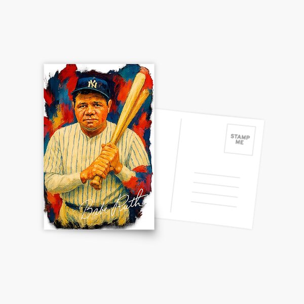 Item preview, Legendary Babe Ruth Baseball Art – Iconic New York Yankees Design designed and sold by VintageVibes Co..