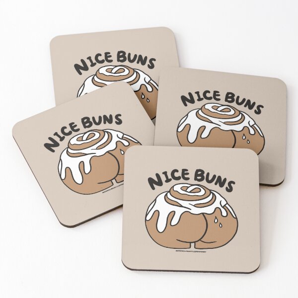 Item preview, NICE BUNS designed and sold by HUNGRY ALCOHOLIC COUPLE.