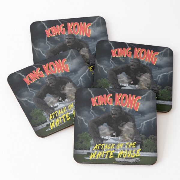 Item preview, KING KONG- Attack on the White House designed and sold by PapaSquatch.