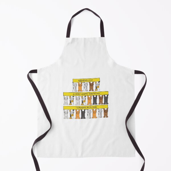Item preview, 26th Birthday in 2026 Cartoon Cats designed and sold by KateTaylor.
