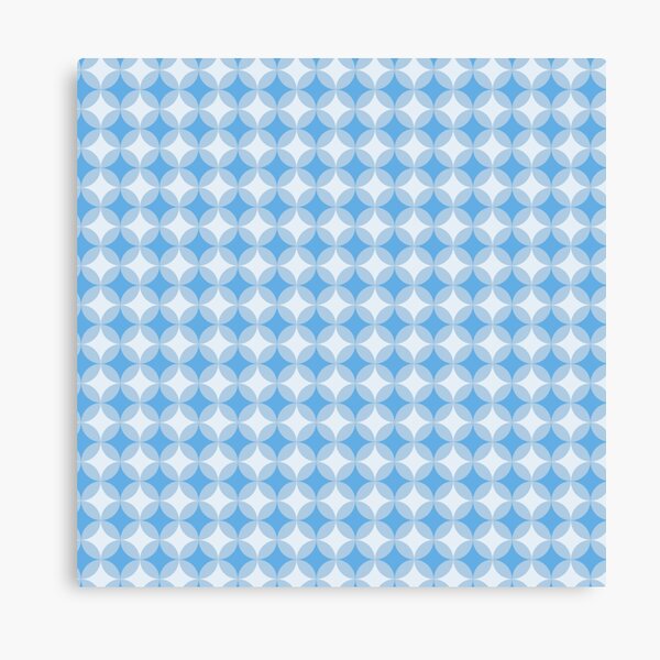 Aperçu de l'œuvre Blue geometric checked pattern créée et vendue par Shamiel Soni.