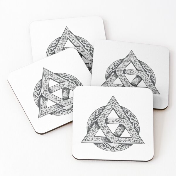 Item preview, Celtic symbol, trinity knot, Triquetra, a decorative triangular Celtic knot, ancient symbol of trinityTriquetra. Holy Trinity symbol. Sacred geometry symbol. Sacred endless symbol. Celtic Knotwork designed and sold by Danler.