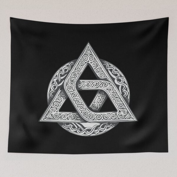 Item preview, Celtic symbol, trinity knot, Triquetra, a decorative triangular Celtic knot, ancient symbol of trinityTriquetra. Holy Trinity symbol. Sacred geometry symbol. Sacred endless symbol. Celtic Knotwork designed and sold by Danler.
