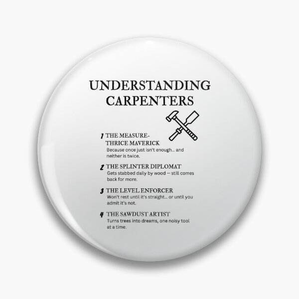 Item preview, Understanding Carpenters – Funny Woodworking Quotes for Builders & Sawdust Legends designed and sold by PsyFlow35.
