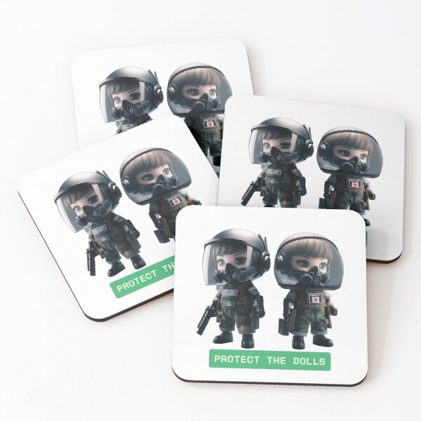 Item preview, Protect The Dolls Cute Characters designed and sold by Nathaphat514.