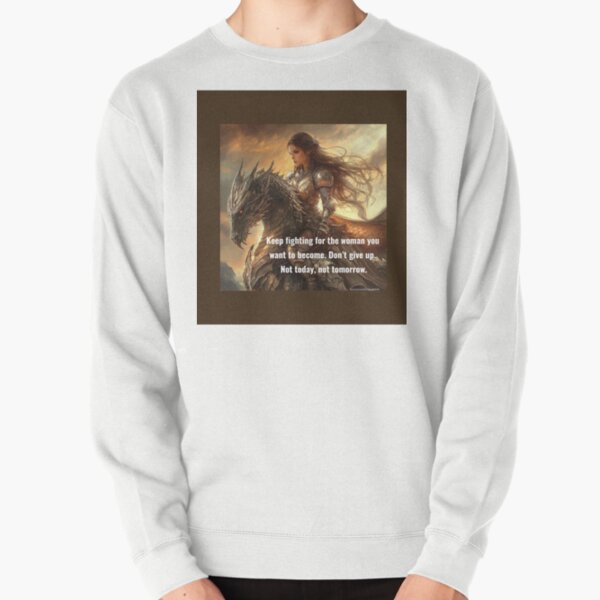 Item preview, Women Never Give Up Fighting designed and sold by Boss Woman Diaries.