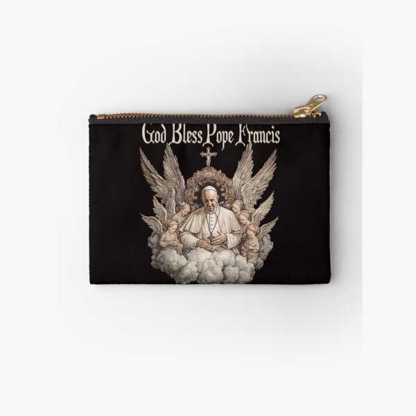 Item preview, Pope Francis Angels Catholic Church God Bless Pope Francis designed and sold by Becki-Studio.
