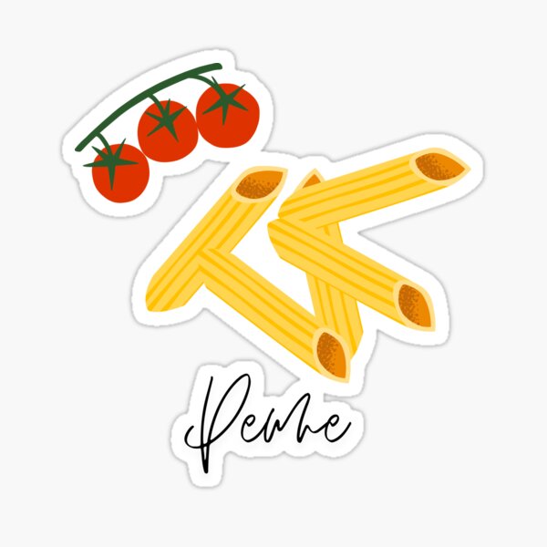 Aperçu de l'œuvre Amateur de pâtes - Penne créée et vendue par printogoal.
