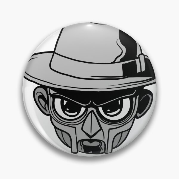 Item preview, mf doom head designed and sold by Brexmore3.