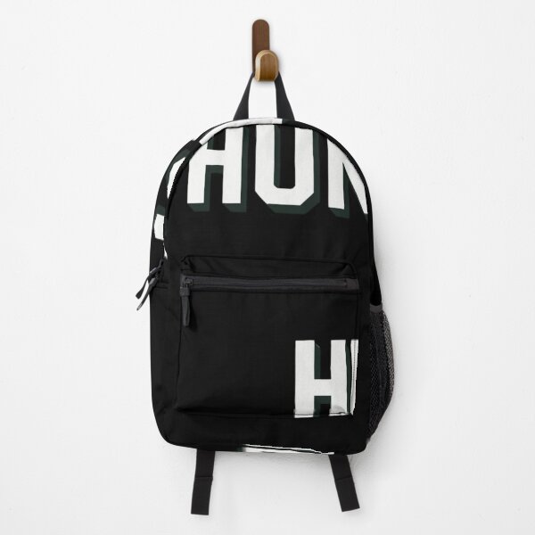 Item preview, He’s Hunting Minimalist Funny Meme Text Design designed and sold by haitrieuic96.