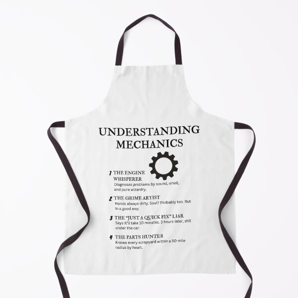 Item preview, Understanding Mechanics – Funny Grease Monkey Quotes for Car Lovers & Garage Pros designed and sold by PsyFlow35.
