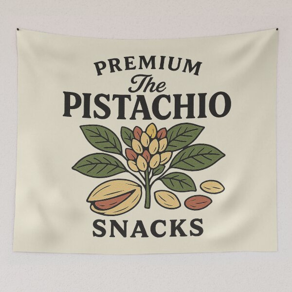 Item preview, Premium Pistachio Snacks Emblem designed and sold by zzz888.