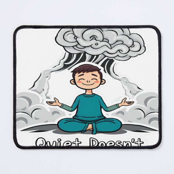 Item preview, Trending Now Design:Silent Power – Cool Motivational Sticker | Trendy Gift for 2025 designed and sold by Imaginarium of Chaos falcon88 .