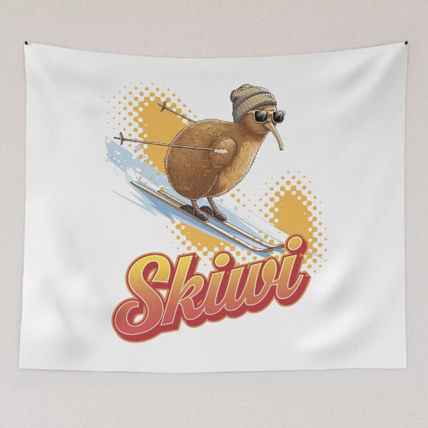 Item preview, Skiwi - Kiwi - Kiwi bird designed and sold by JansenGS.