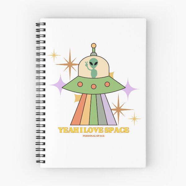 Item preview, I love Space (Presonal space) ufo funny alien designed and sold by 3DPossumPrints.