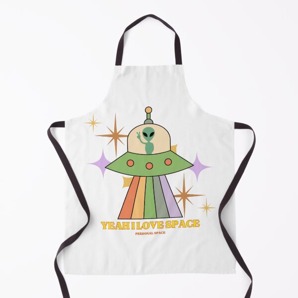 Item preview, I love Space (Presonal space) ufo funny alien designed and sold by 3DPossumPrints.