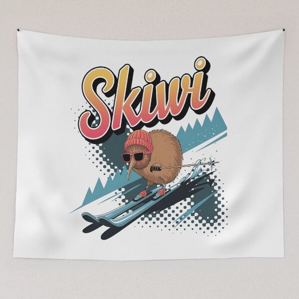 Item preview, Skiwi - Kiwi - Kiwi bird designed and sold by JansenGS.