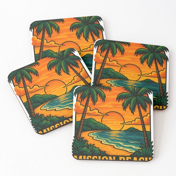 Item preview, Mission Beach Queensland – Sunset on Cassowary Coast designed and sold by Aryabek.