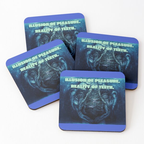 Item preview, Illusion of Pleasure – Reality of Teeth (Blue Version) designed and sold by Anomaly Effect.