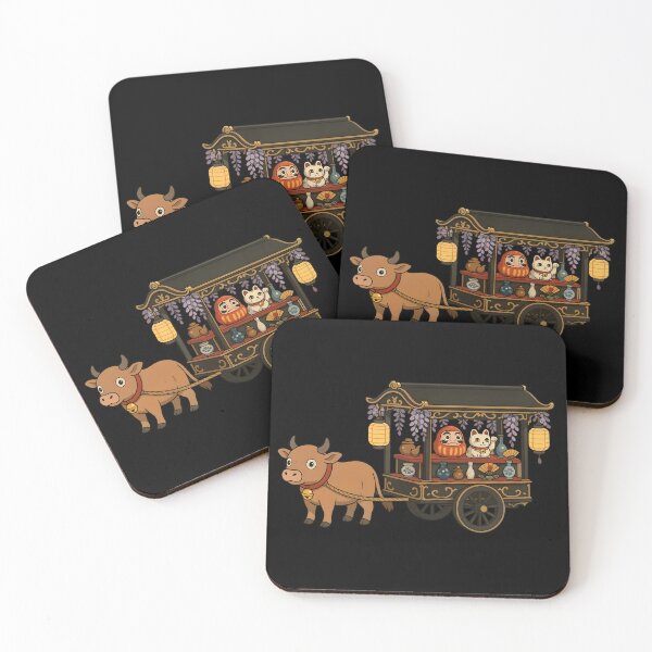 Item preview, Lucky Brown Ox Cart designed and sold by PiggyWonka.