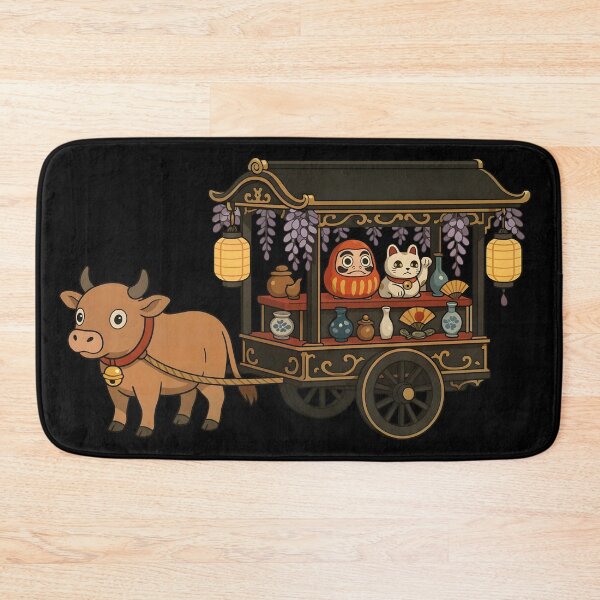 Item preview, Lucky Brown Ox Cart designed and sold by PiggyWonka.