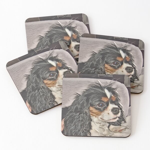 Item preview, Cute Spaniel In Gemstone designed and sold by Fearless-Fox.