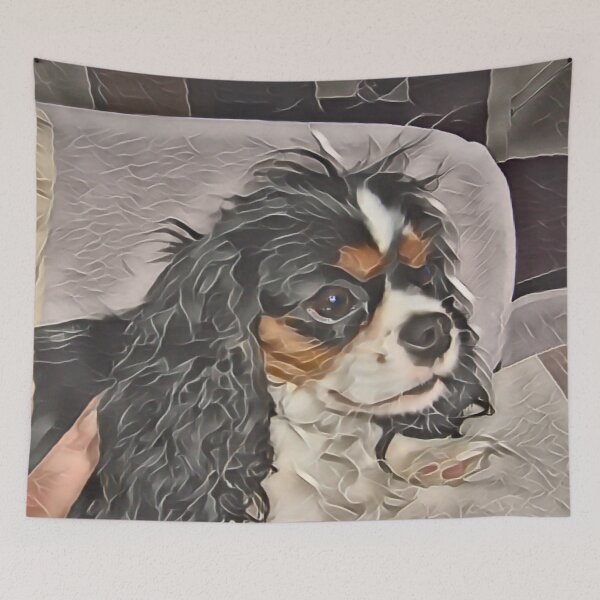 Item preview, Cute Spaniel In Gemstone designed and sold by Fearless-Fox.