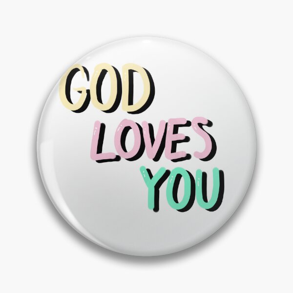 Item preview, God loves you designed and sold by Charitylike1.
