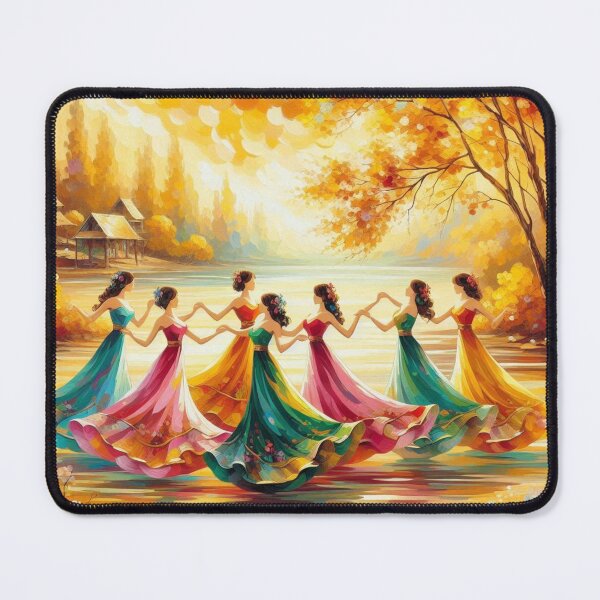 Item preview, Dance on the idyllic riverbank designed and sold by Sigtrix.