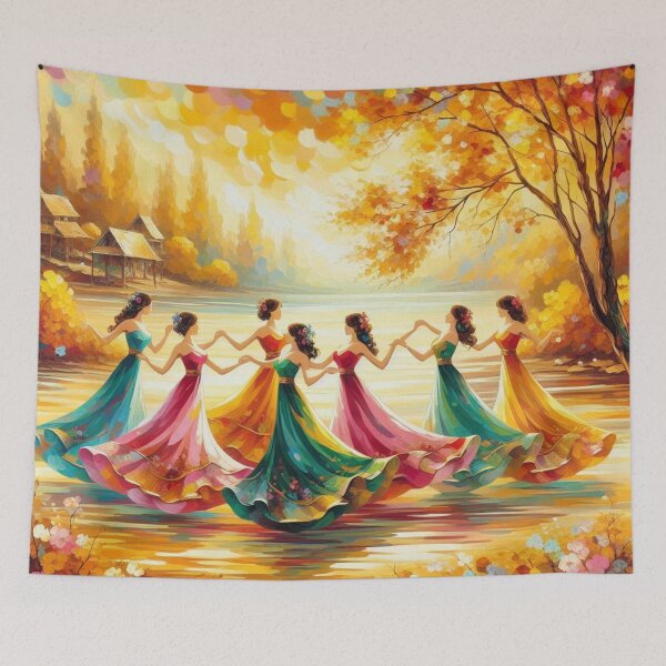 Item preview, Dance on the idyllic riverbank designed and sold by Sigtrix.