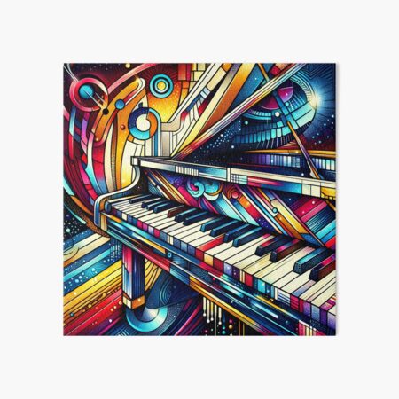 Item preview, Colorful Piano Keys Closeup – A Symphony of Detail designed and sold by EmeraldMusic.