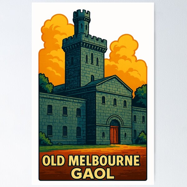Item preview, Old Melbourne Gaol – Historic Prison Landmark Victoria designed and sold by placesonearth.
