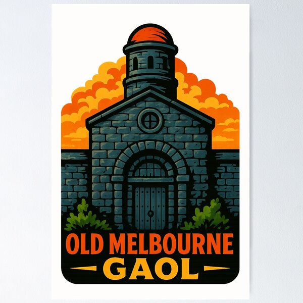 Item preview, Old Melbourne Gaol Australian Historic Prison Victoria designed and sold by placesonearth.