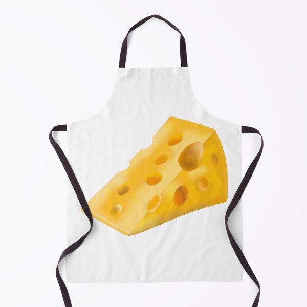 Item preview, Illustration of Swiss Gruyere Cheese Slice with Characteristic Holes designed and sold by sigoisette.