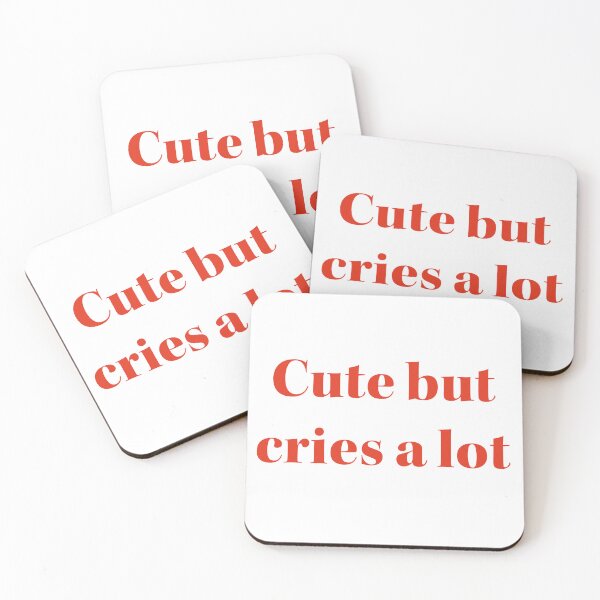 Item preview, cute but cries a lot - red  designed and sold by mysistersays.