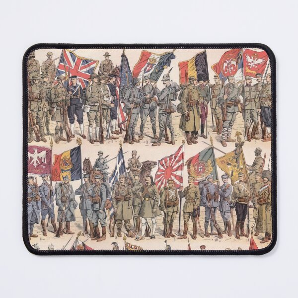 Item preview, World War One Armies Military Illustration designed and sold by Retr0Tshirts.