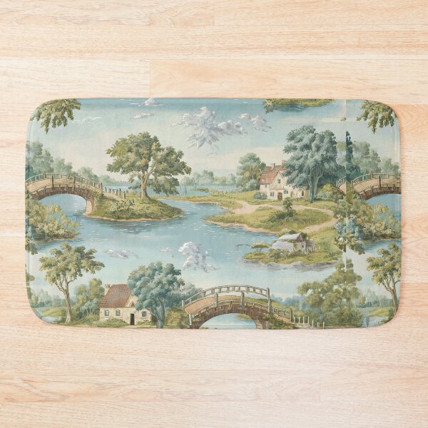 Item preview, Lake Scene Toile  designed and sold by Tamas Das.