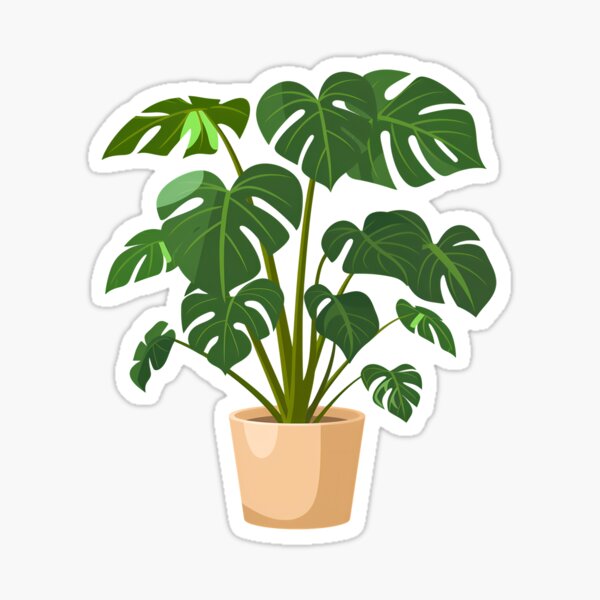 Vista previa del artículo con la obra «Monstera Deliciosa», diseñado y vendido por PMake.
