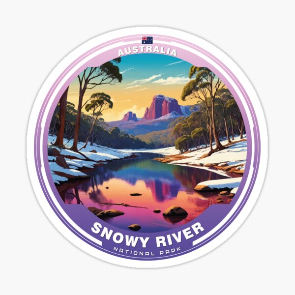 Item preview, SNOWY RIVER National Park Australia designed and sold by Thistle-TShop.