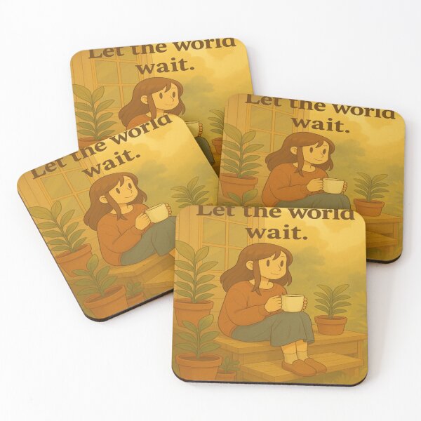 Item preview, Let the world wait. designed and sold by Laugh & Rewind .