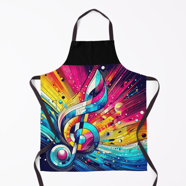 Item preview, Symphony in Color violin key music art designed and sold by EmeraldMusic.