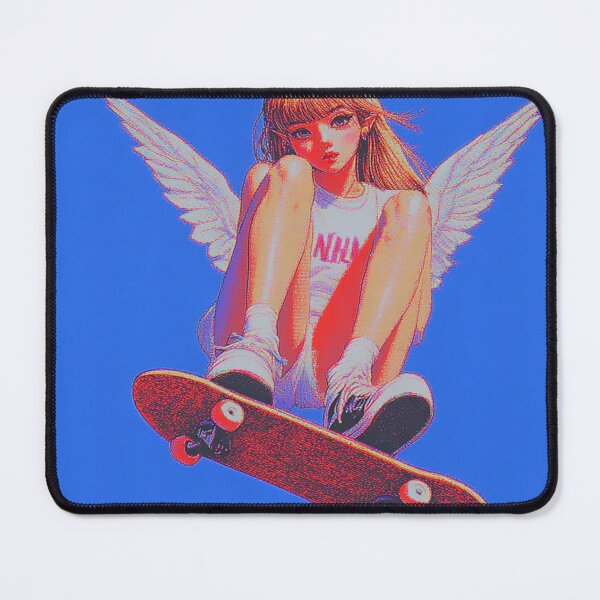 Item preview, Anime Girl on a Skateboard designed and sold by V-Fantasy.