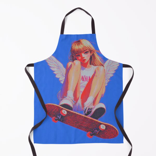 Item preview, Anime Girl on a Skateboard designed and sold by V-Fantasy.