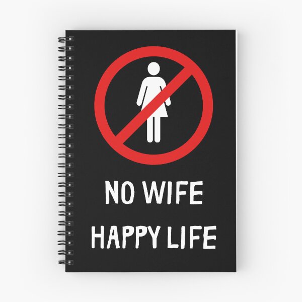 Item preview, No Wife Happy Life 1 designed and sold by diddlysquid.