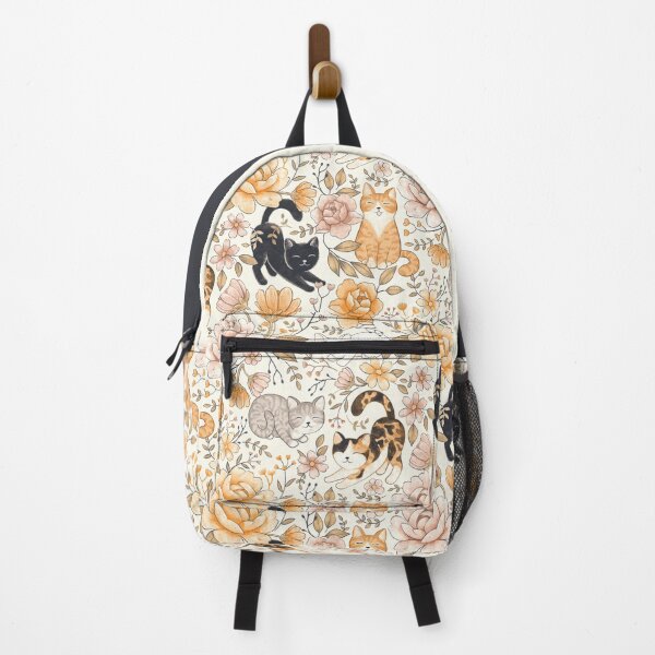 Item preview, Cottage Cat Coquette in Ginger Orange designed and sold by Perrin Le Feuvre.
